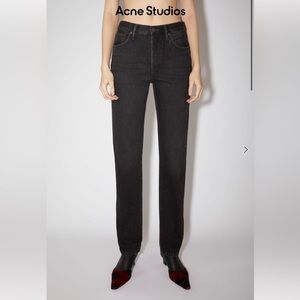 Acne Studios Regular Fit 1997 Black Jeans